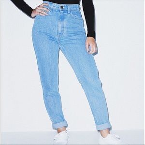 American Apparel mom jeans